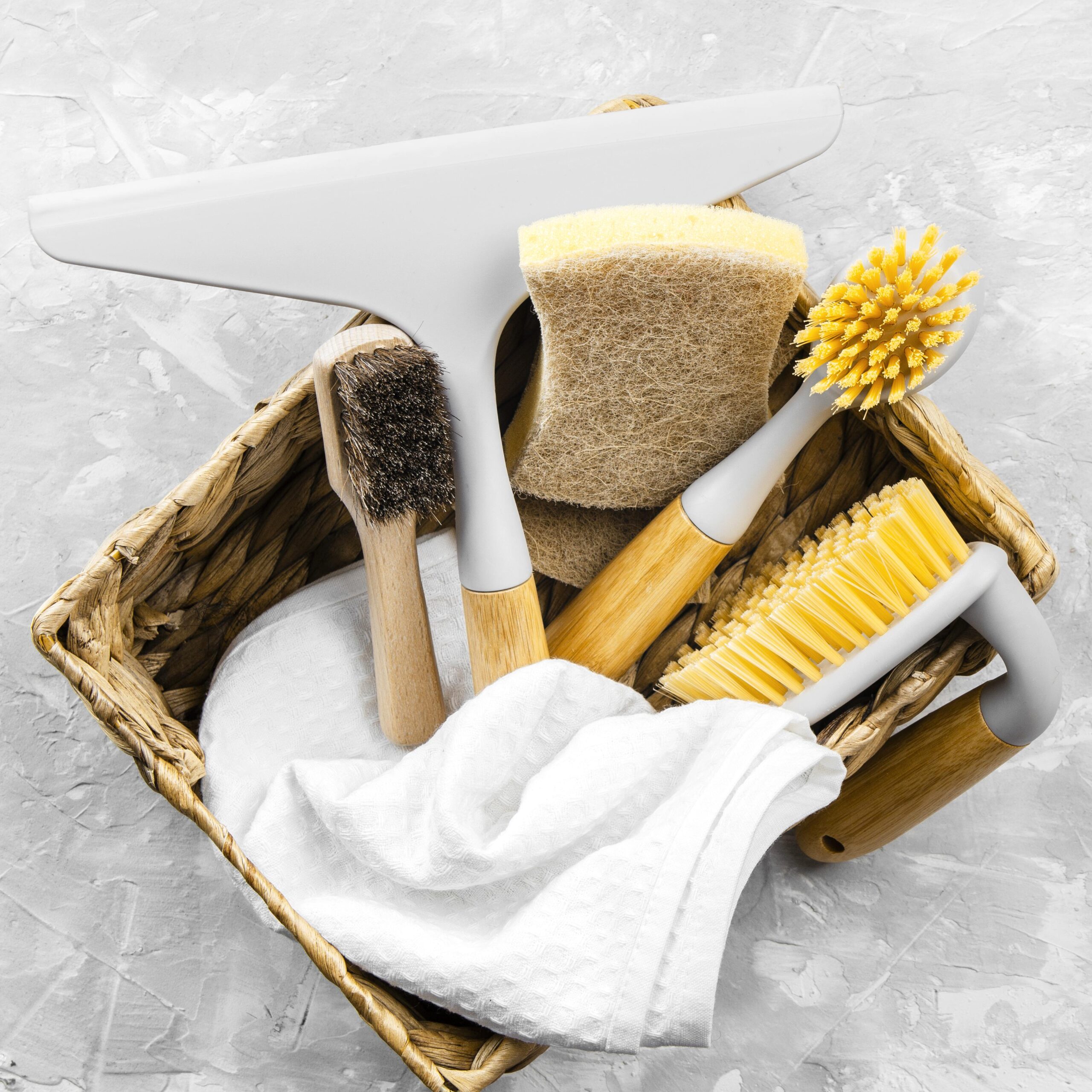 top-view-eco-cleaning-products-basket